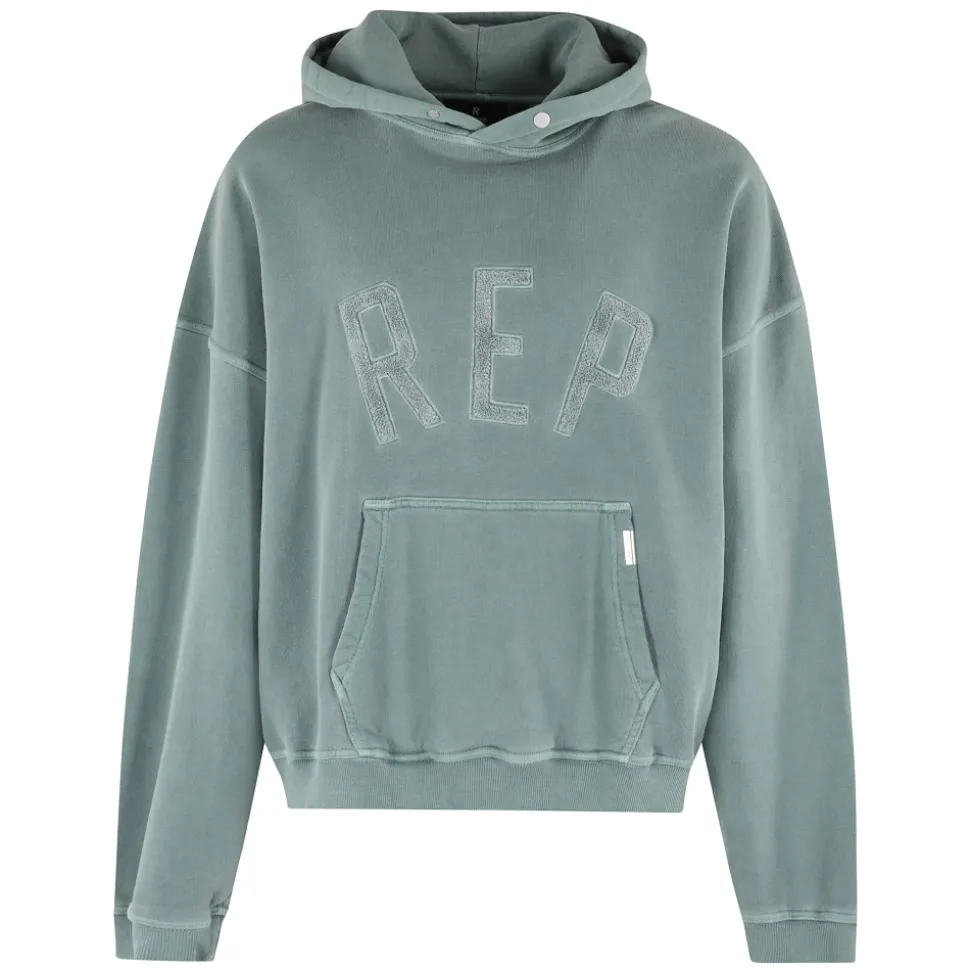 Green Applique Hoodie