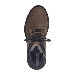 Green Casual Ankle Boots for Men