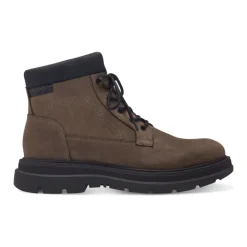 Green Casual Ankle Boots for Men