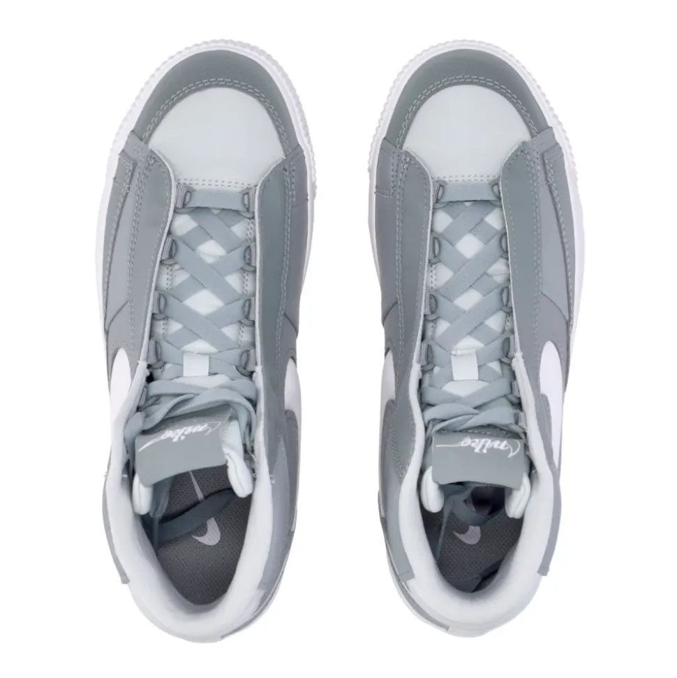 Green High-Top Sneakers with Hidden Lacing