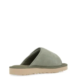 Green Suede Strap Sandal