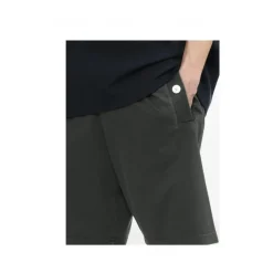 Grey Heavy Cotton Bermuda Shorts