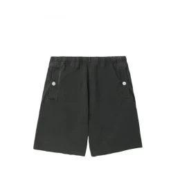 Grey Heavy Cotton Bermuda Shorts