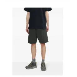 Grey Heavy Cotton Bermuda Shorts