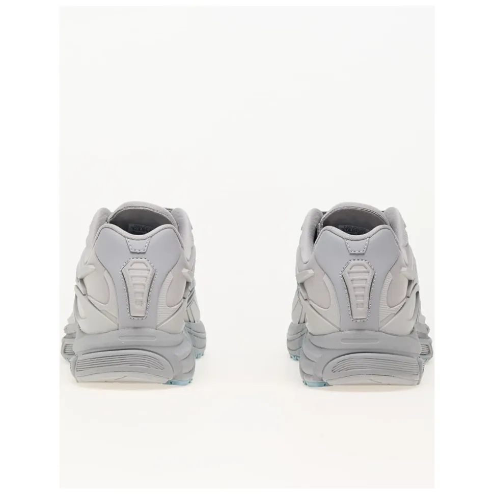 Grey Leather Sneakers