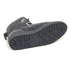Grey Suede Shoe Model