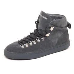 Grey Suede Shoe Model