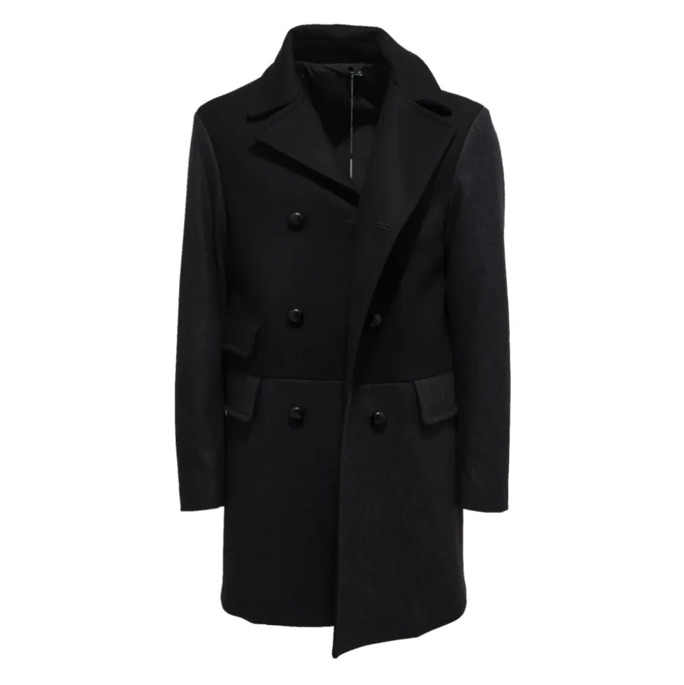 Grey Wool Jacket FF007