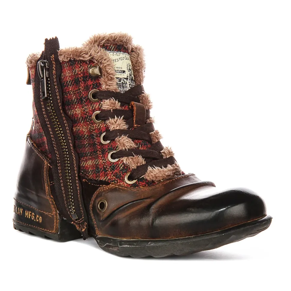 Grip Limited Biker Ankle Boots