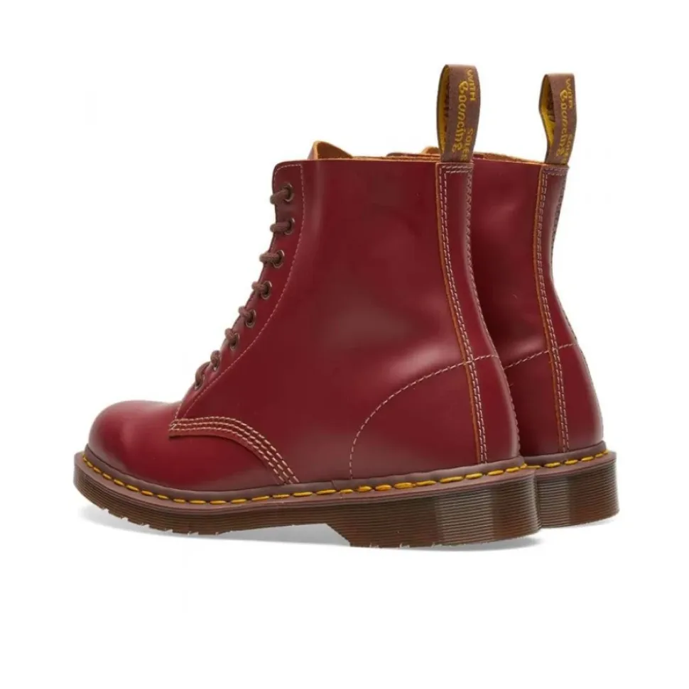 Handmade Vintage 1460 Boots with Quilon Leather