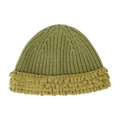 Hand-Stitched Wool Beanie Hat