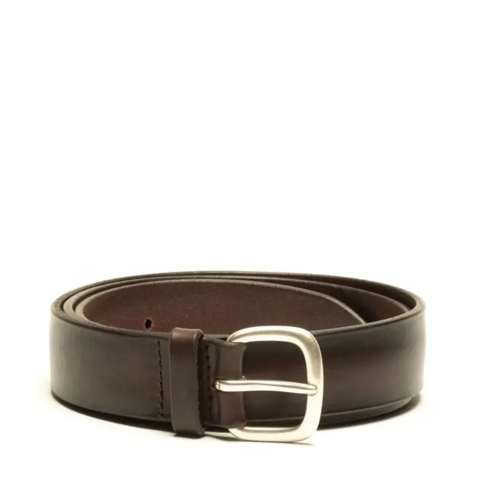 H. 3.5 cm Cintura in Cuoio