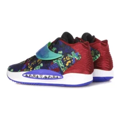 High-top Basketball Shoe Sapphire/Melon Blue