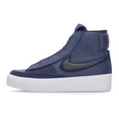 High-top Sneaker with Hidden Lacing