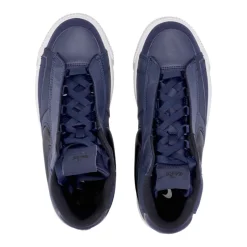 High-top Sneaker with Hidden Lacing