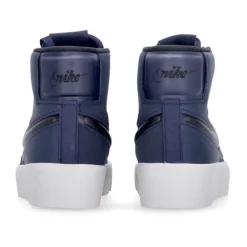 High-top Sneaker with Hidden Lacing
