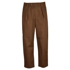 High-waist Straight Trousers