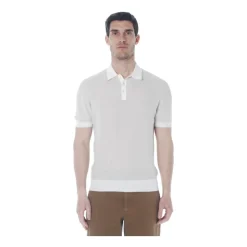 Honeycomb-Knit Cotton Polo