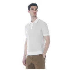 Honeycomb-Knit Cotton Polo