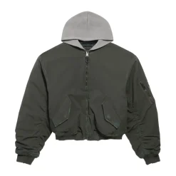 Hooded Bomber Jacket