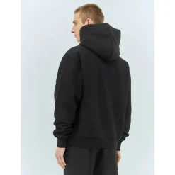 Hooded Sweatshirt with Logo Applique