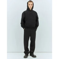 Hooded Sweatshirt with Logo Applique