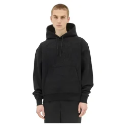 Hooded Sweatshirt with Logo Applique