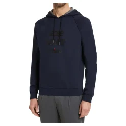 Hooded Sweatshirt with Logo Detail