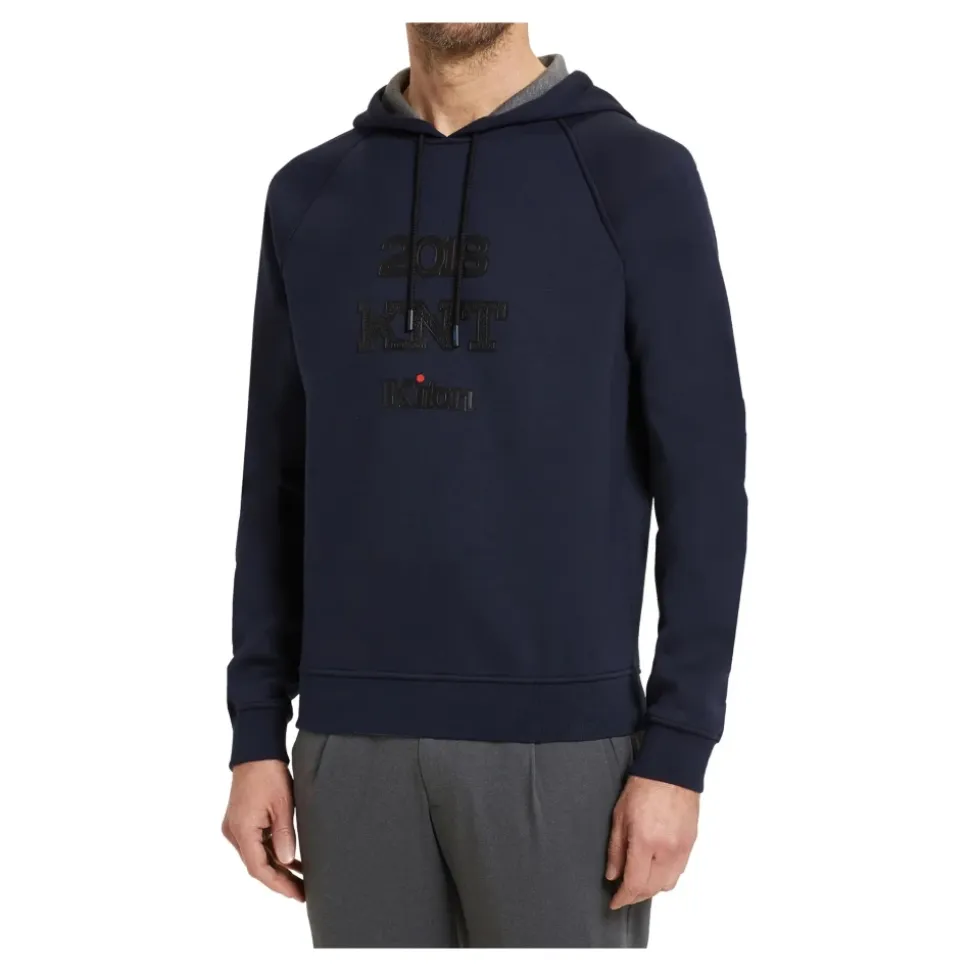 Hooded Sweatshirt with Logo Detail
