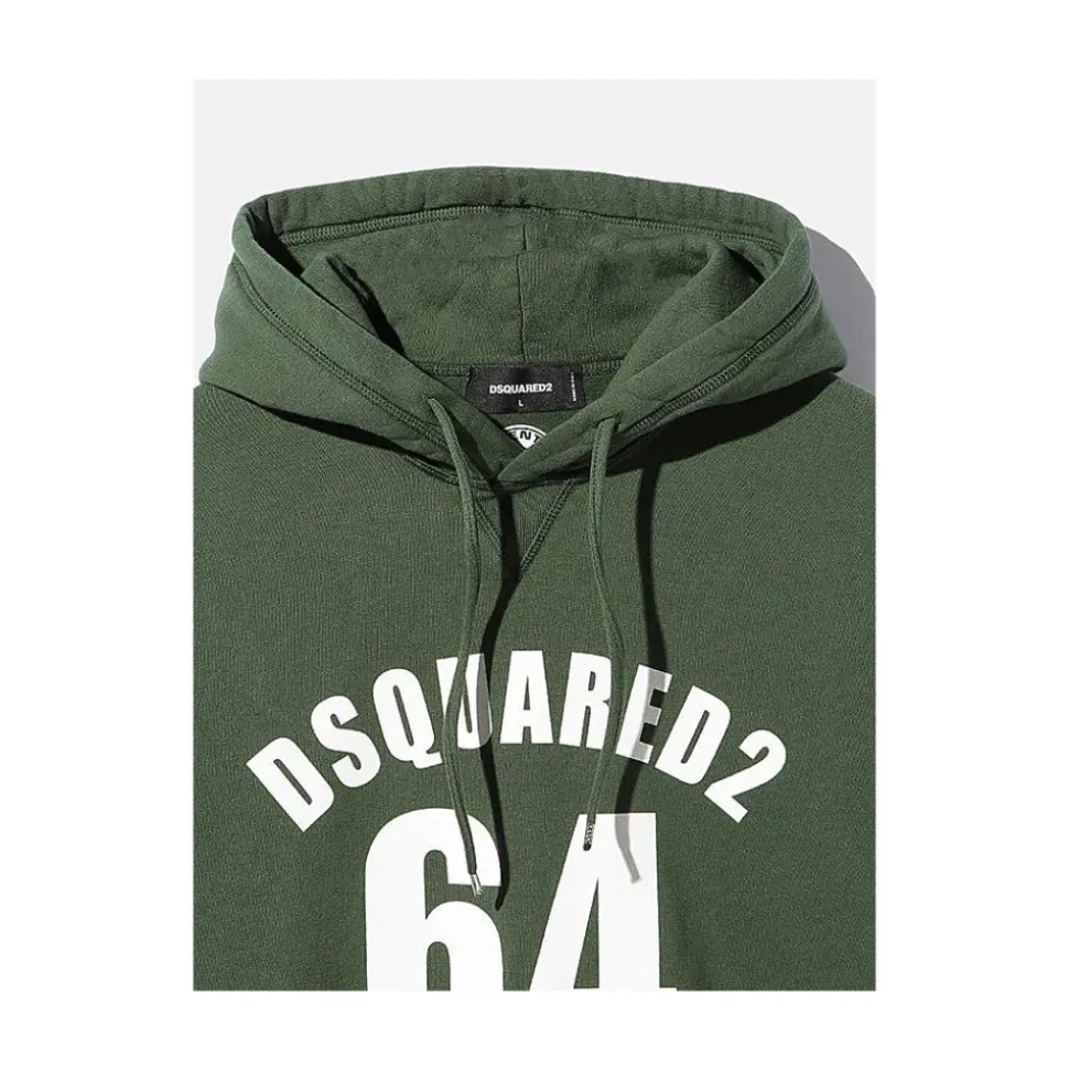 Hooded Sweatshirt with Ribbed Hem