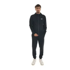 Hooded Zipper Tracksuit with Pockets