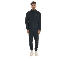 Hooded Zipper Tracksuit with Pockets