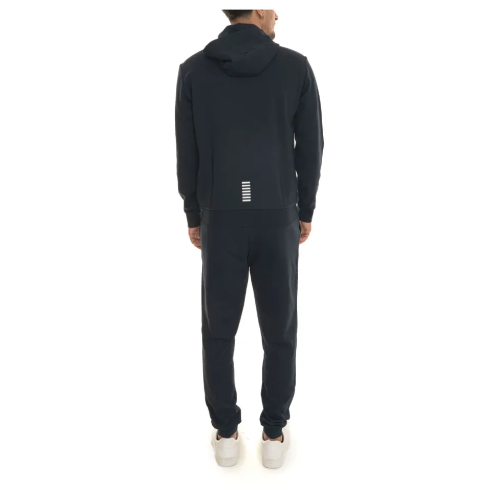 Hooded Zipper Tracksuit with Pockets