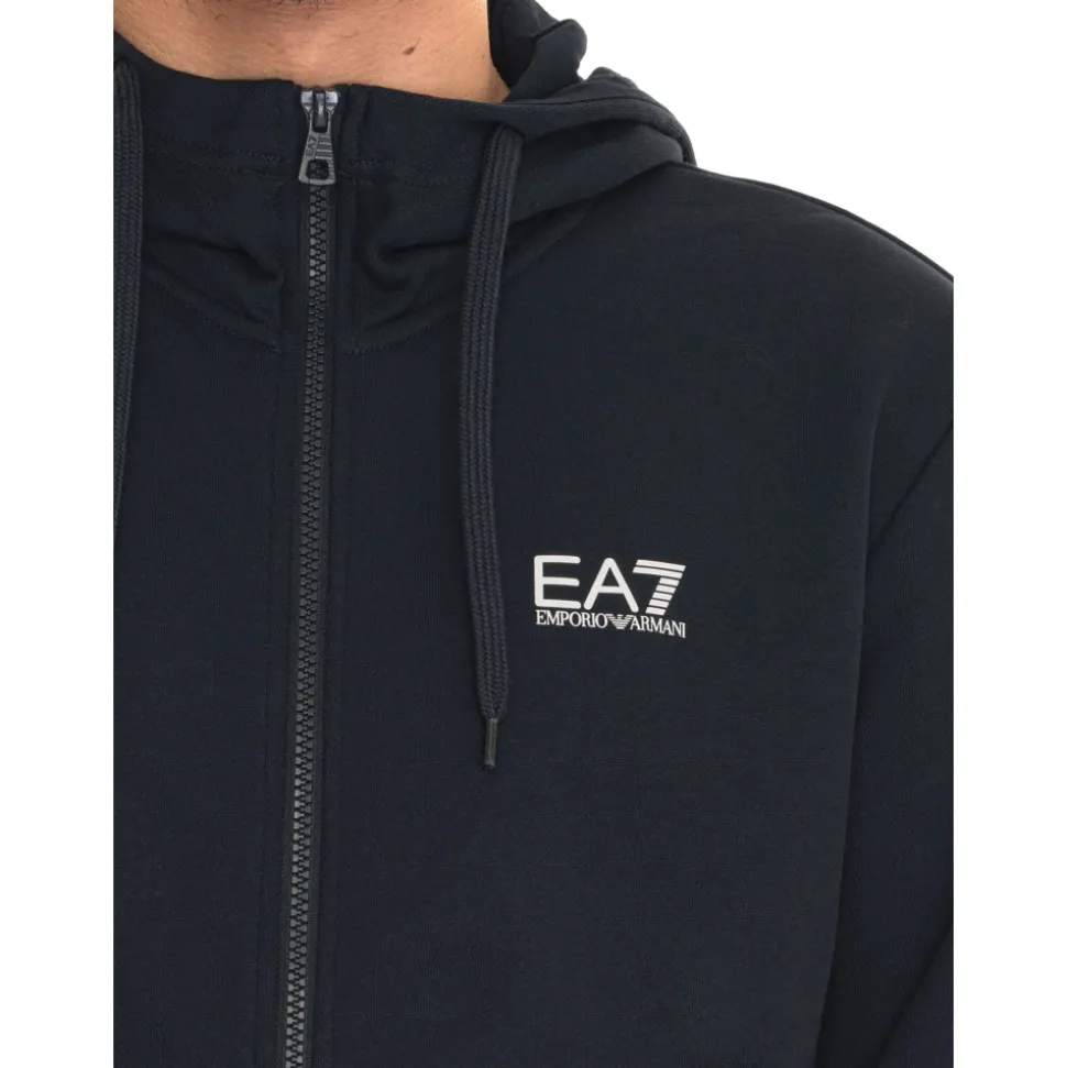 Hooded Zipper Tracksuit with Pockets