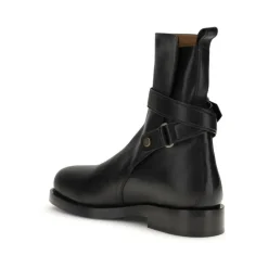 Iconic Buckle Ankle Boots