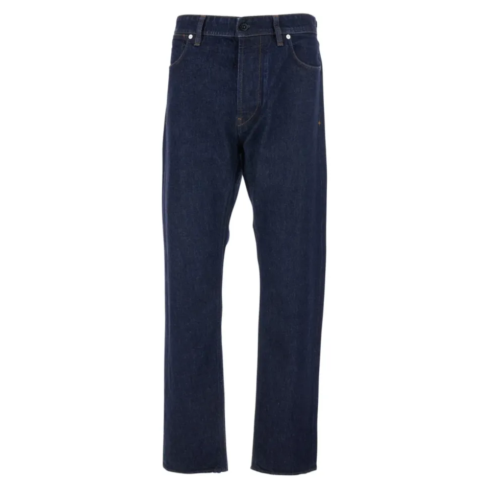 Indigo Denim Rinsed Jeans
