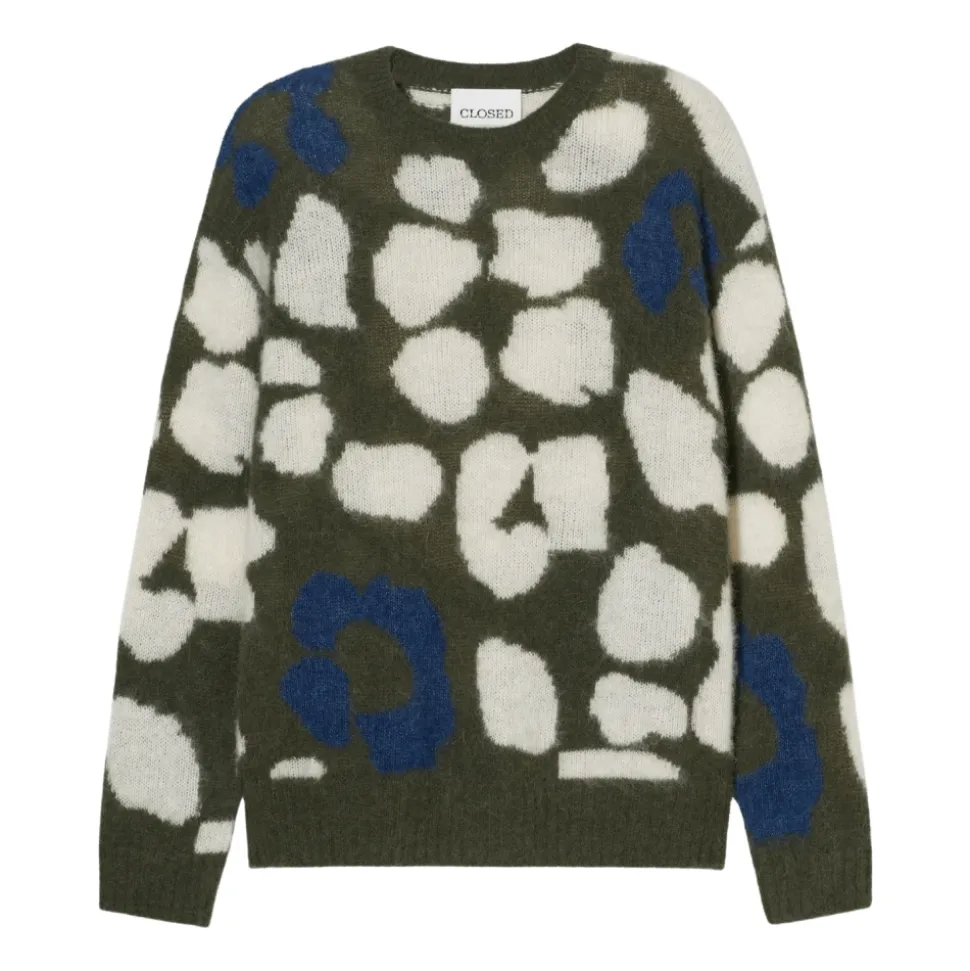 Intarsia Motif Sweater