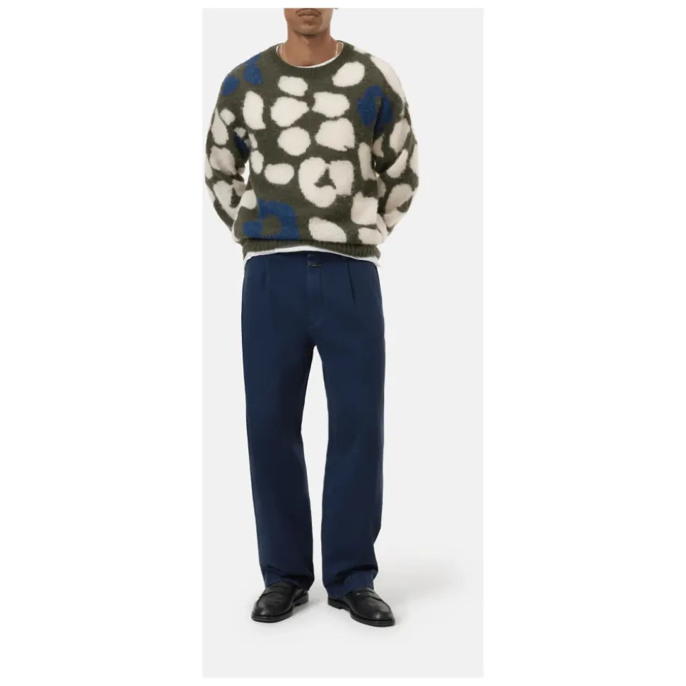 Intarsia Motif Sweater