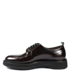 Italian Leather Derby Shoes for Men
