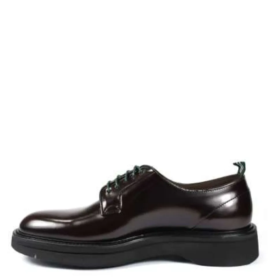 Italian Leather Derby Shoes for Men