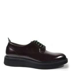 Italian Leather Derby Shoes for Men
