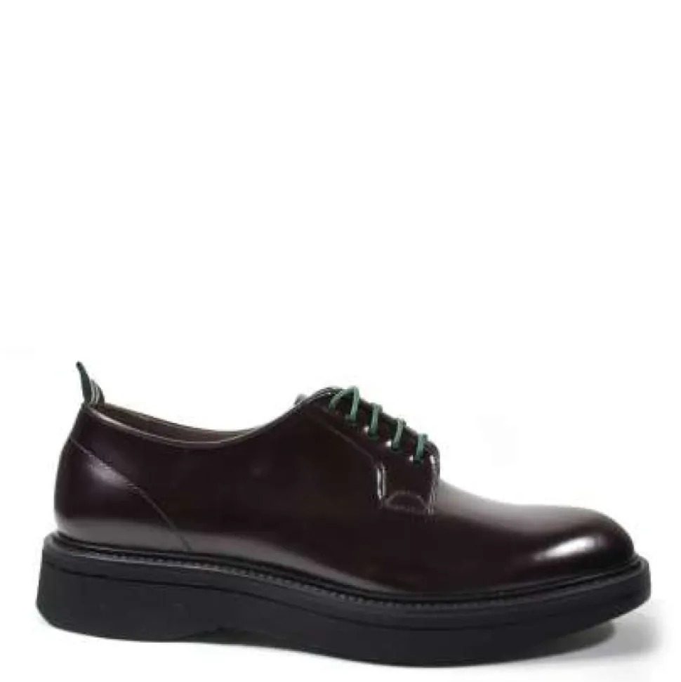 Italian Leather Derby Shoes for Men