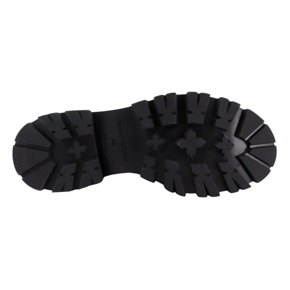 Italian Leather Lace-up Boots