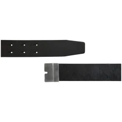 Italian Leather Reversible Belt with Buckle