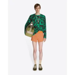 Jacquard Ribbed Shorts