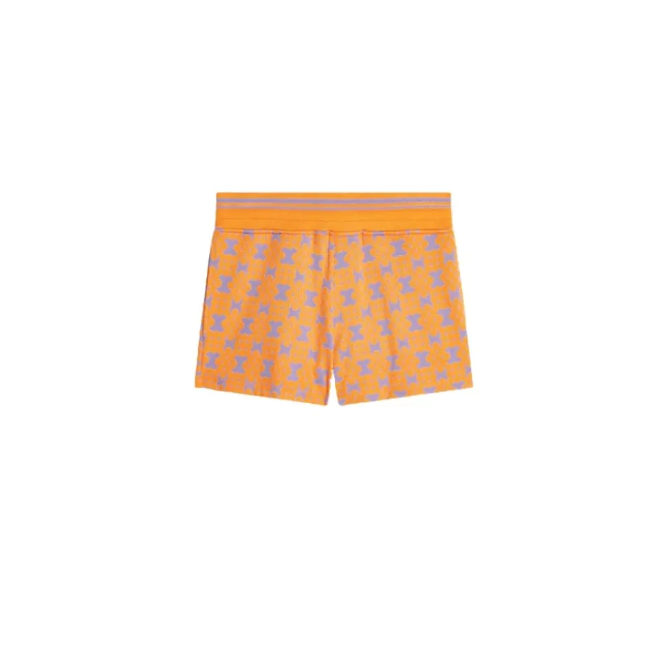 Jacquard Ribbed Shorts