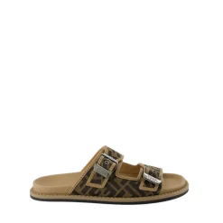 Jacquard Slip-On Sandals