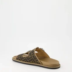 Jacquard Slip-On Sandals