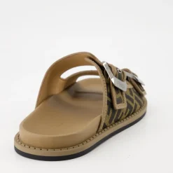 Jacquard Slip-On Sandals