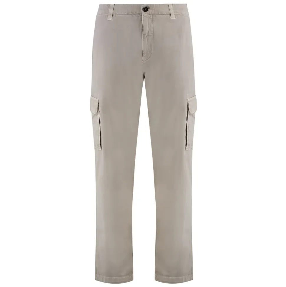 Jerald Cotton-Twill Trousers